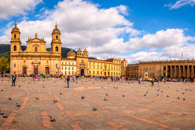 Centro histórico de Bogotá — Plaza de Bolívar