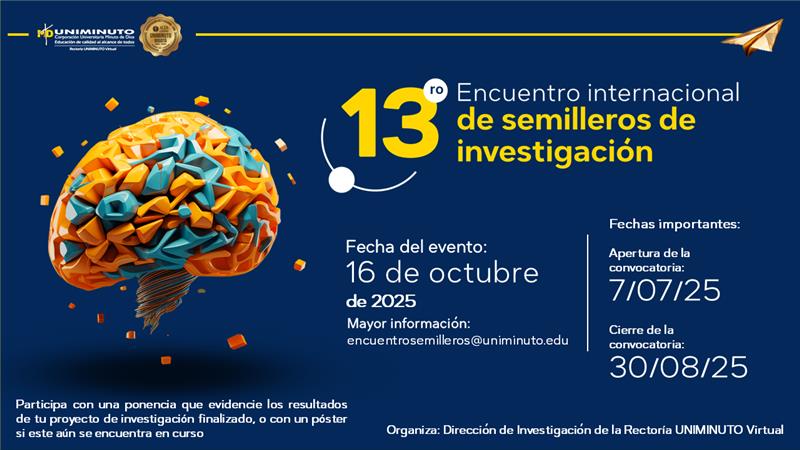 13ro Encuentro Internacional de Semilleros de Investigación - Inicio